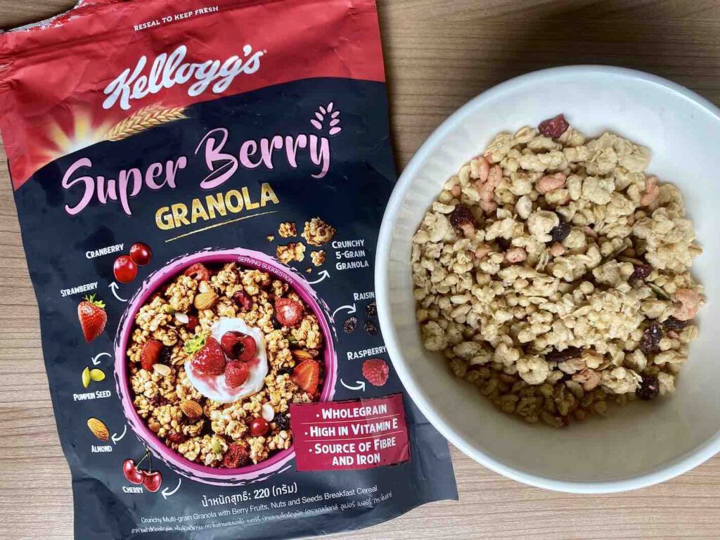 4.1 Kellogg's Super Berry GRANOLA