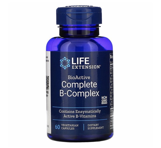 8. ยี่ห้อ Life Extension BioActive Complete B-Complex
