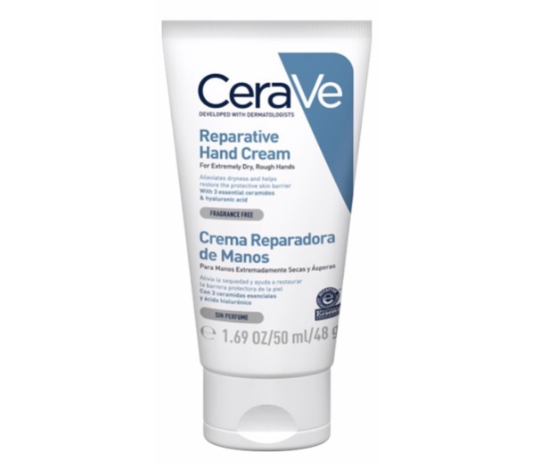 9. ครีมทามือ ยี่ห้อ CERAVE Reparative Hand Cream