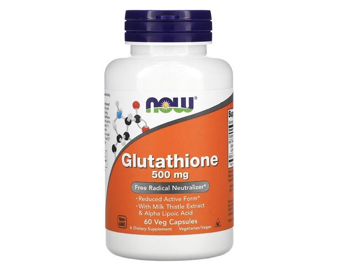 10. กลูต้าผิวขาว ยี่ห้อ now foods Glutathione