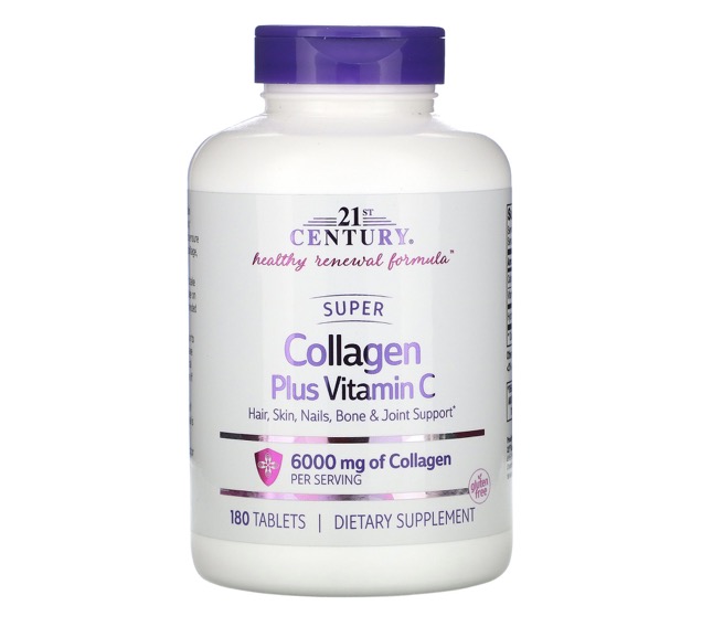 ขอแนะนำ คอลลาเจนผิวขาว ยี่ห้อ 21st Century Super Collagen Plus Vitamin C