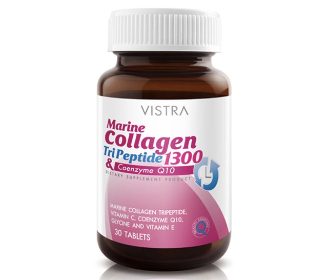 10. ยี่ห้อ VISTRA Marine Collagen TriPeptide