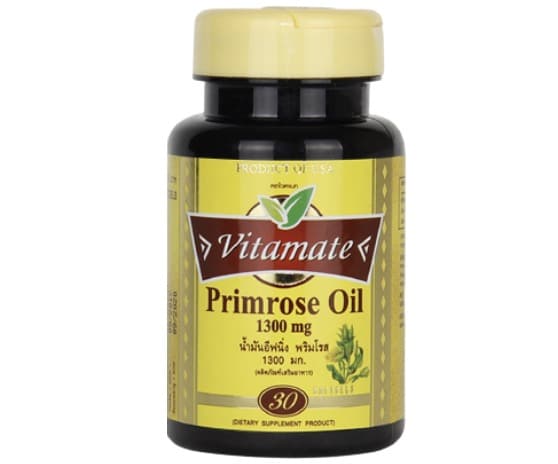 4. อีฟนิ่งพริมโรส ยี่ห้อ Vitamate Evening Primrose Oil