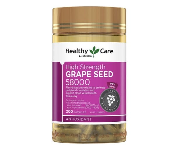 3. เกรปซีด ยี่ห้อ Healthy Care Grape Seed