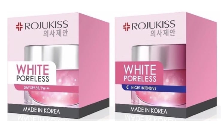 3. ครีมหน้าขาวเกาหลี ยี่ห้อ Rojukiss White Poreless Day + Night Cream