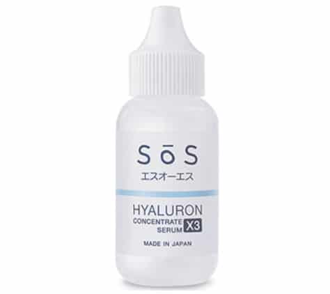 9. เซรั่ม ผิวแพ้ง่าย ยี่ห้อ SOS Hyaluron X3 Concentrate Serum