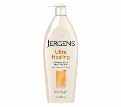 1. โลชั่นผิวแห้ง ยี่ห้อ Jergens Ultra Healing Extra Dry Skin Moisturizer Body Lotion