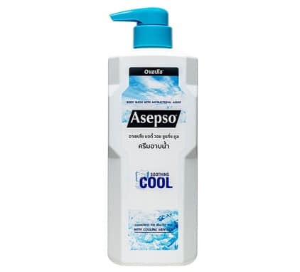 8. ครีมอาบน้ำ ยี่ห้อ Asepso Body Wash 