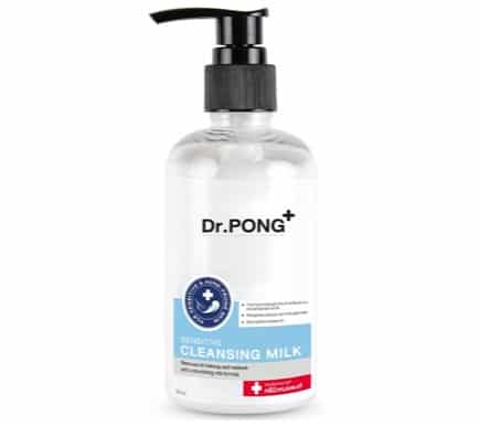 5.  ยี่ห้อ Dr.Pong Cleansing Milk for Sensitive and Acne Prone Skin