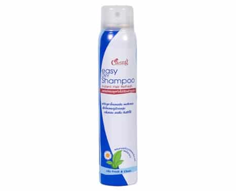 8.  แชมพูแห้ง ยี่ห้อ Caring Easy Dry Shampoo