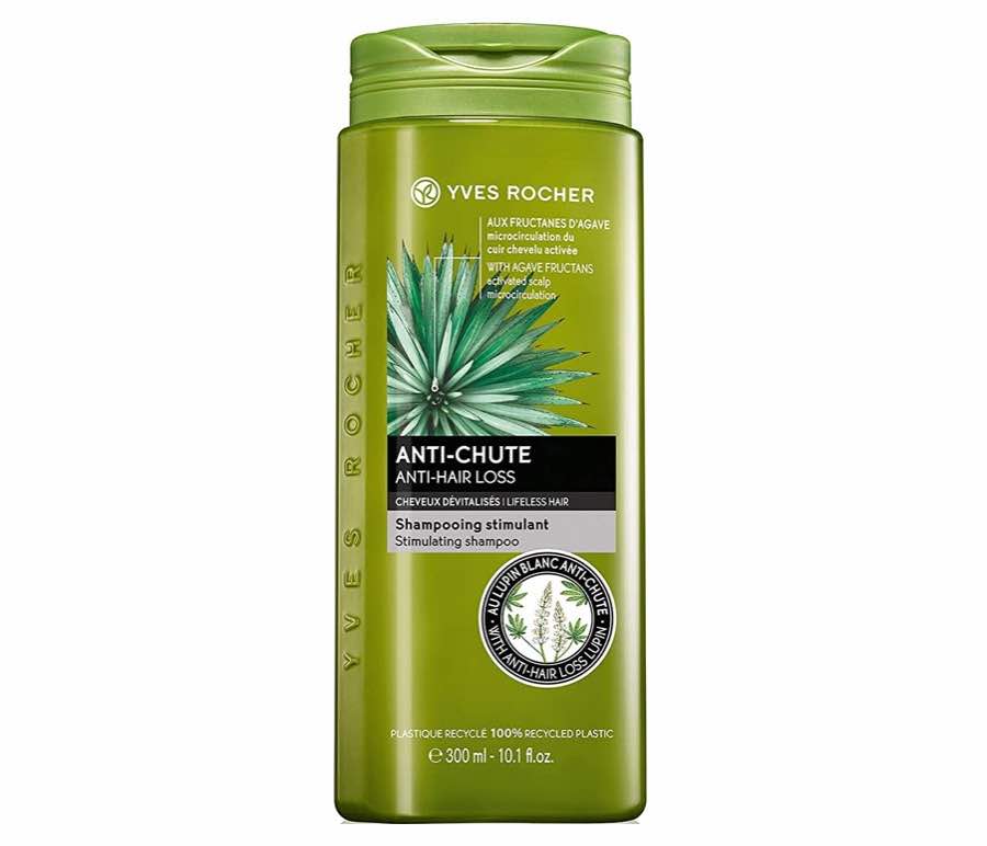 1. ยี่ห้อ Yves Rocher BHC V2 Anti Hair Loss Shampoo 