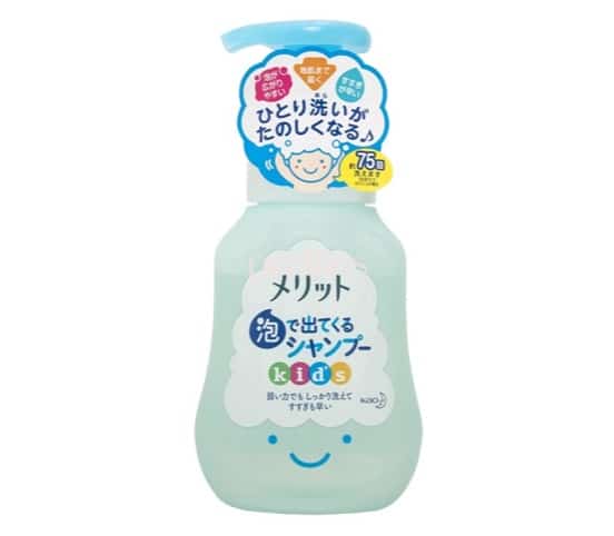6. ยี่ห้อ KAO Merit Foam Shampoo for Kids
