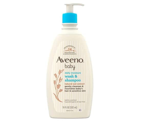 2. ยี่ห้อ Aveeno Baby Wash & Shampoo