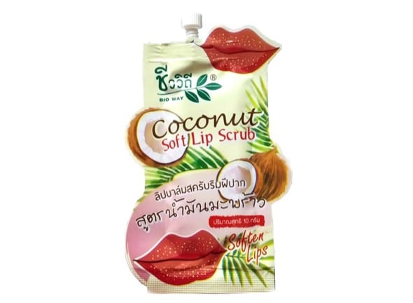 8. ยี่ห้อ Bio Way Coconut Soft Lip Scrub