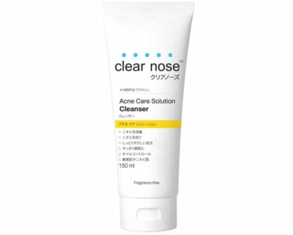 10. โฟมล้างหน้าผิวแพ้ง่าย ยี่ห้อ Clear Nose Acne Care Solution Cleanser