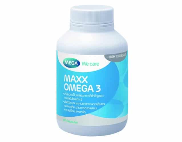 6. ยี่ห้อ MEGA We care Maxx Omega 3
