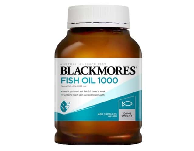 7. ยี่ห้อ Blackmores Fish Oil