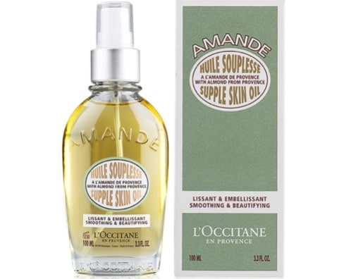 6. L'Occitane Amande Supple Skin Oil