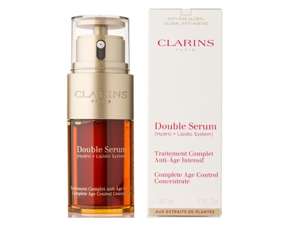 1. Clarins Double Serum Complete Age Control Concentrate