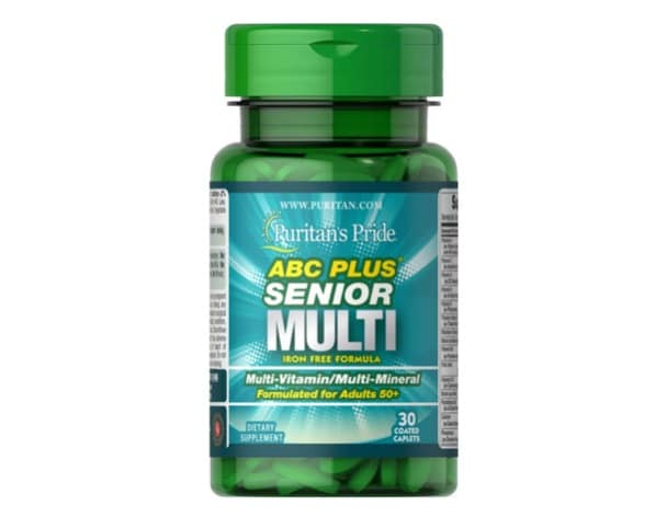 1. ยี่ห้อ Puritan's Pride ABC Plus Senior Multivitamin Multi-Mineral 