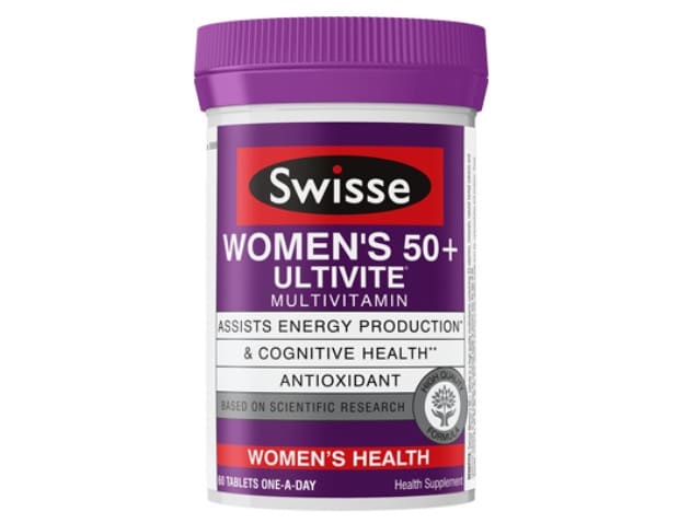 8. ยี่ห้อ SWISSE WOMEN'S 50+ Ultivite MULTIVITAMIN