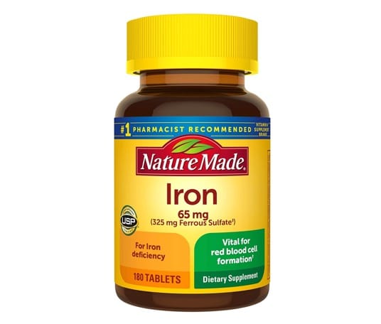 8. ยี่ห้อ Nature Made Iron