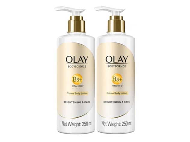 10. Olay Body Lotion Brightening & Care