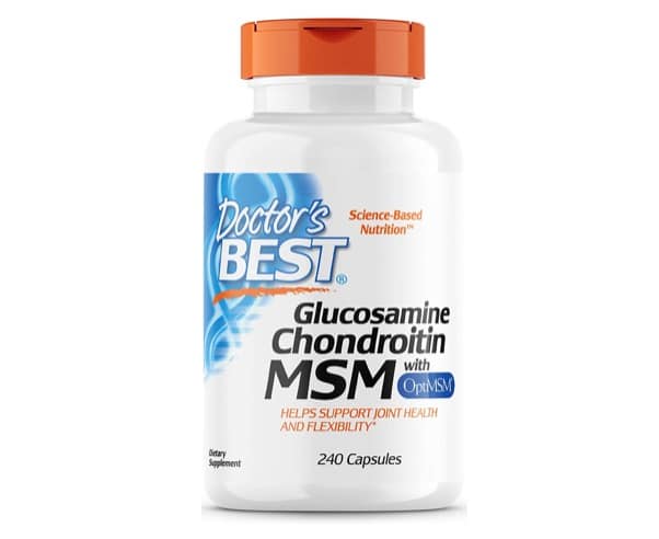 4. ยี่ห้อ Doctor's BEST glucosamine chondroitin msm