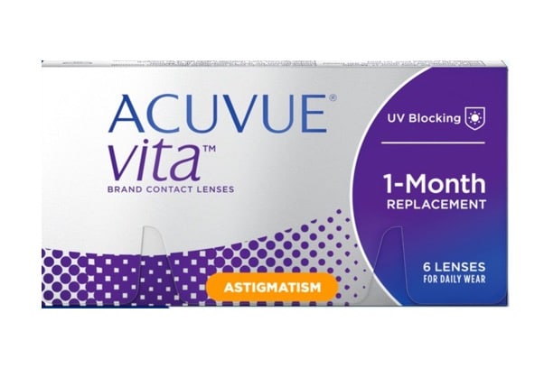 4. ยี่ห้อ Acuvue รุ่น Vita for Astigmatism