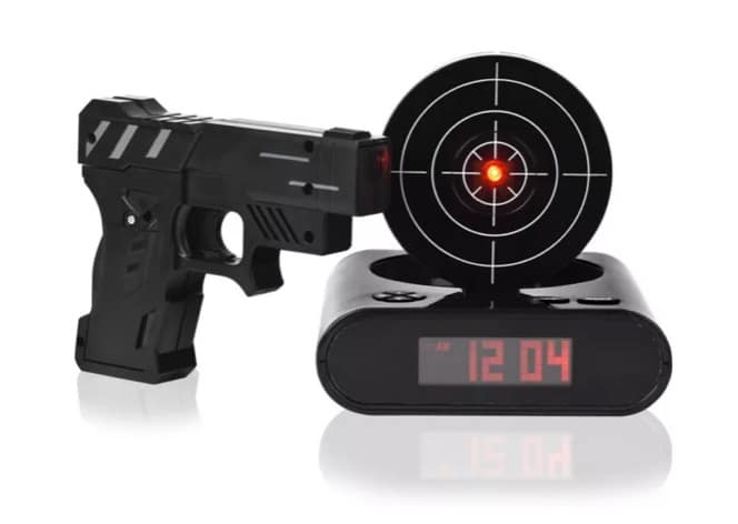 5. ยี่ห้อ Gun Alarm Clock