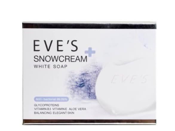 10. ยี่ห้อ EVE Snow Cream White Soap 