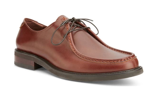 6. ยี่ห้อ DAPPER GEL-Tech Moccasin Derby Shoes in Brown