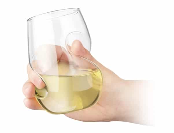 4. ยี่ห้อ Final Touch Conundrum White Wine Glasses