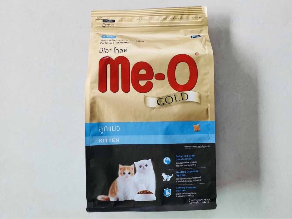 4. มีโอ โกลด์ (Me-O Gold) สูตรลูกแมว (Kitten)