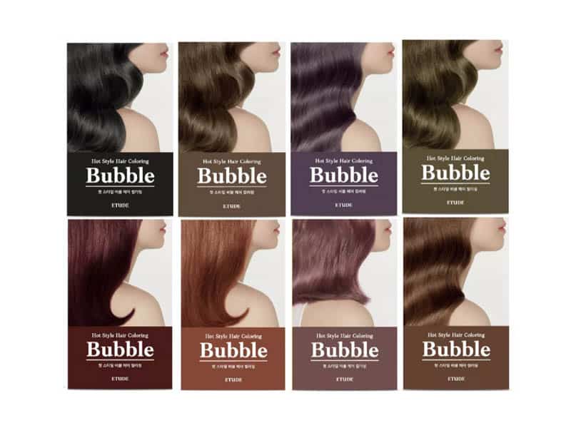 8. ETUDE NEW Hot Style Bubble Hair Coloring
