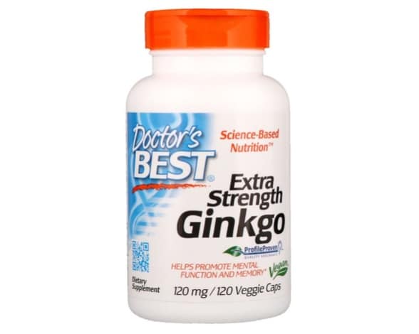 4. ยี่ห้อ Doctor's Best Extra Strength Ginkgo