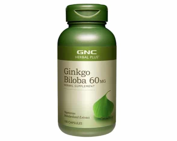 9. ยี่ห้อ GNC Ginkgo Biloba 