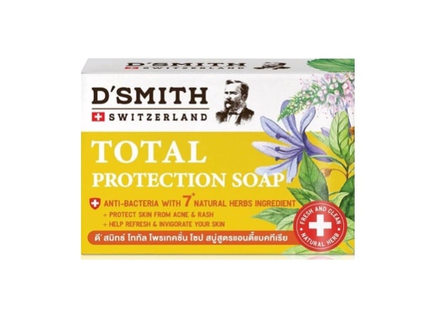 5. ยี่ห้อ D' SMITH Total Protection Soap