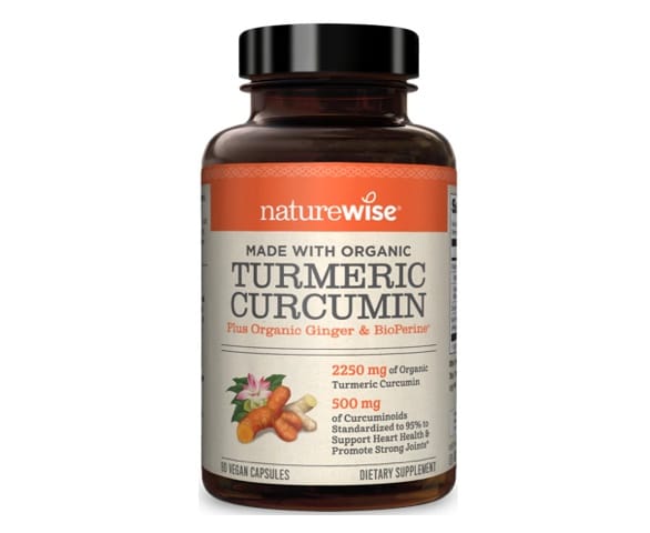 3. ยี่ห้อ NatureWise Turmeric Curcumin