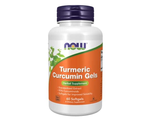 9. ยี่ห้อ Now Foods turmeric curcumin