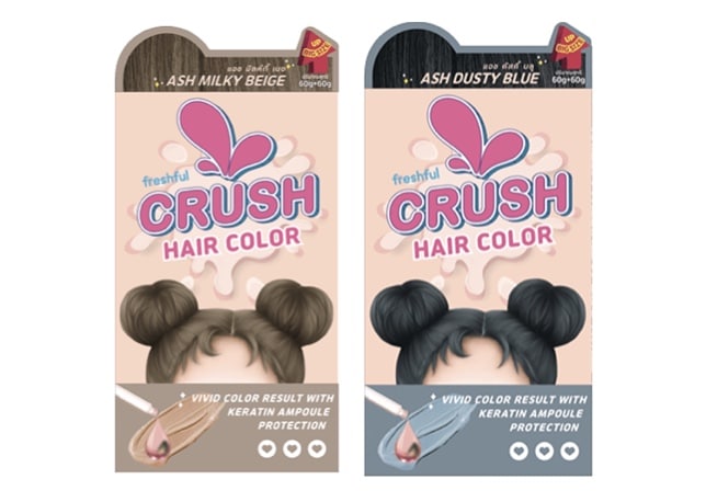 9. ยี่ห้อ Freshful Crush Hair Color 