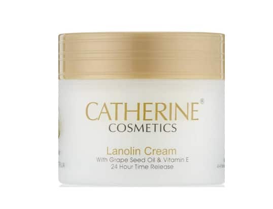 8. ยี่ห้อ Catherine Cosmetics Lanolin Cream with Grape Seed Oil and Vitamin E