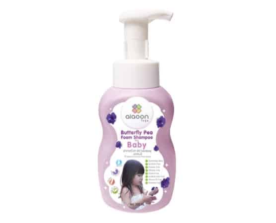 3. ยี่ห้อ aiaoon Butterfly Pea Foam Shampoo for Baby