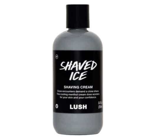 1. ยี่ห้อ LUSH Shaved Ice Shaving Cream