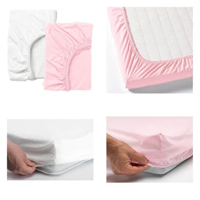 เลือกผ้าปูที่นอนที่มียางยืดรัดมุม