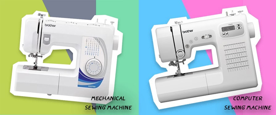 จักรระบบแมคคานิค (Mechanical Sewing Machine) /  จักรระบบคอมพิวเตอร์ (Computer Sewing Machine)