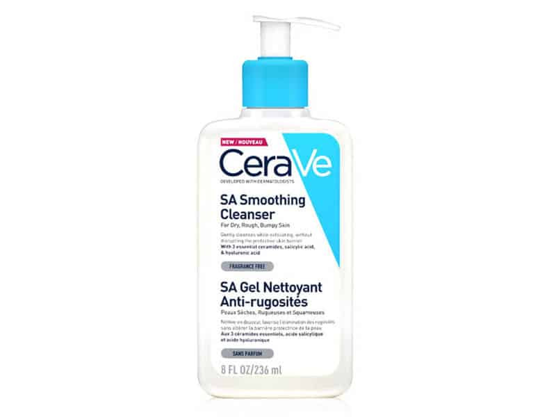 4. CERAVE SA Smoothing Cleanser