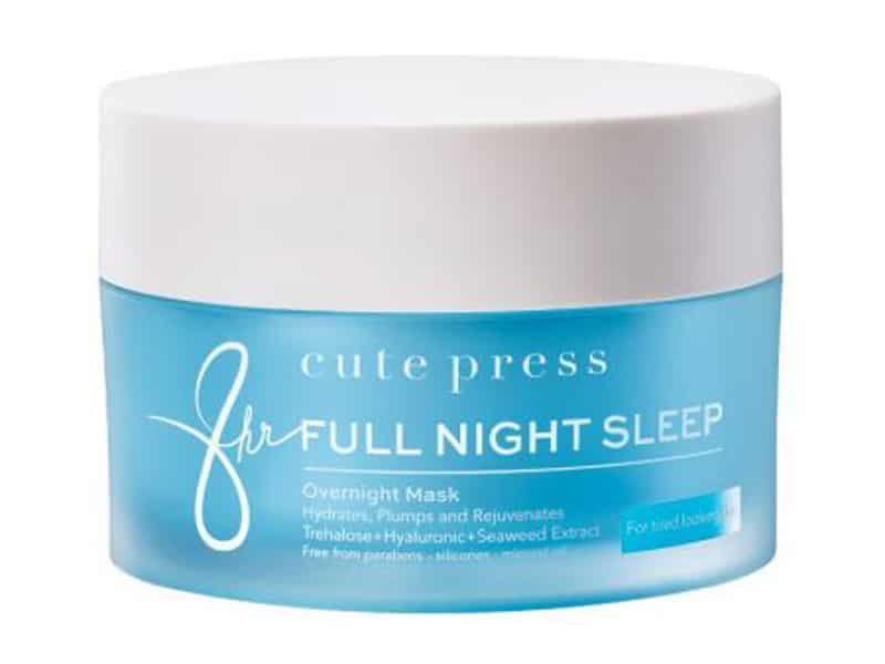 5. Cute Press 8 Hr Full Night Sleep Overnight Mask 50 g.