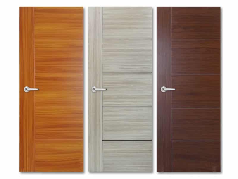 8. Leowood - ประตูไม้เมลามีน รุ่น Premium Series 4