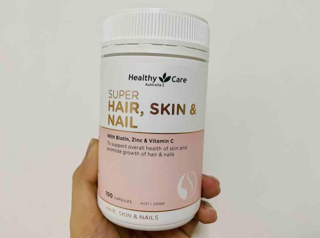 6. ยี่ห้อ Healthy Care Super Hair, Skin & Nail